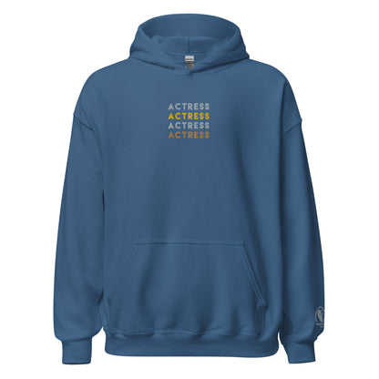 Actress x 4-  Embroidered Staple Unisex Hoodie