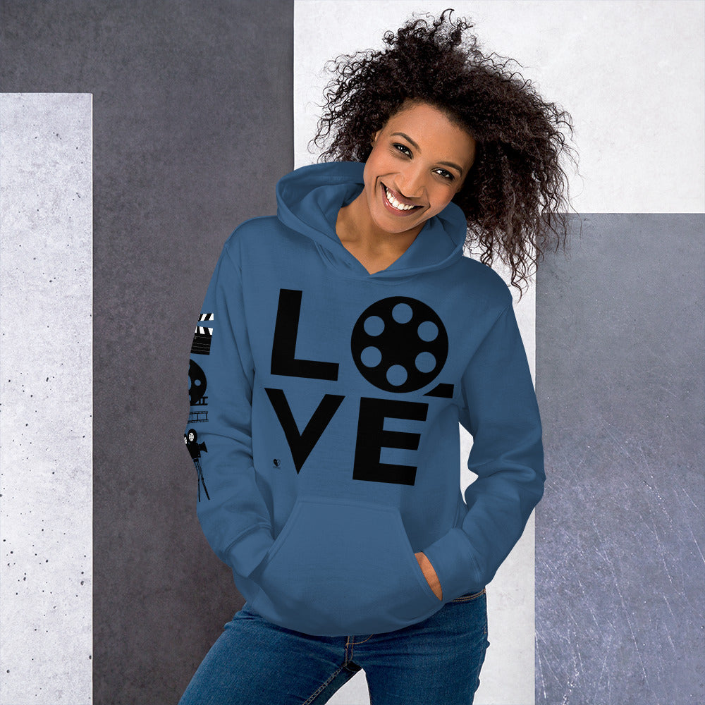 Love Filmmaking - Printed Staple Unisex Hoodie