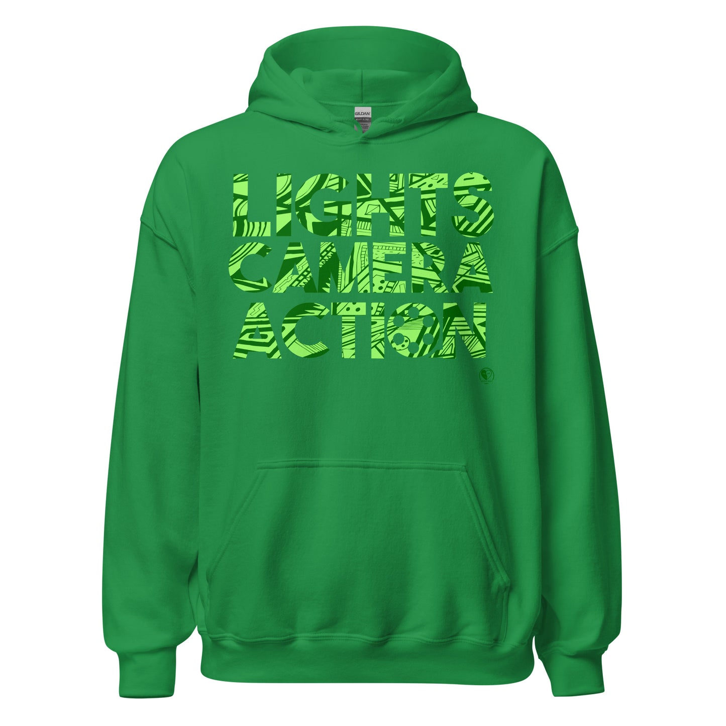 Lights Camera Action - Printed Staple Unisex Hoodie