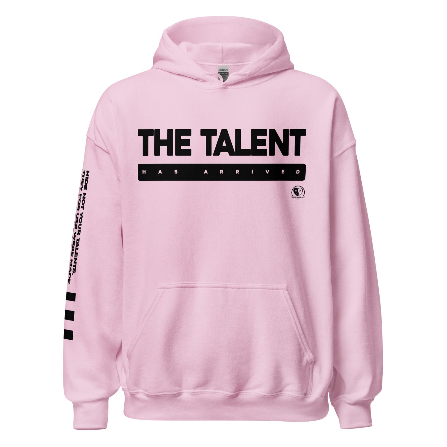 The Talent Has Arrived - Printed Sleeves Staple Unisex Hoodie