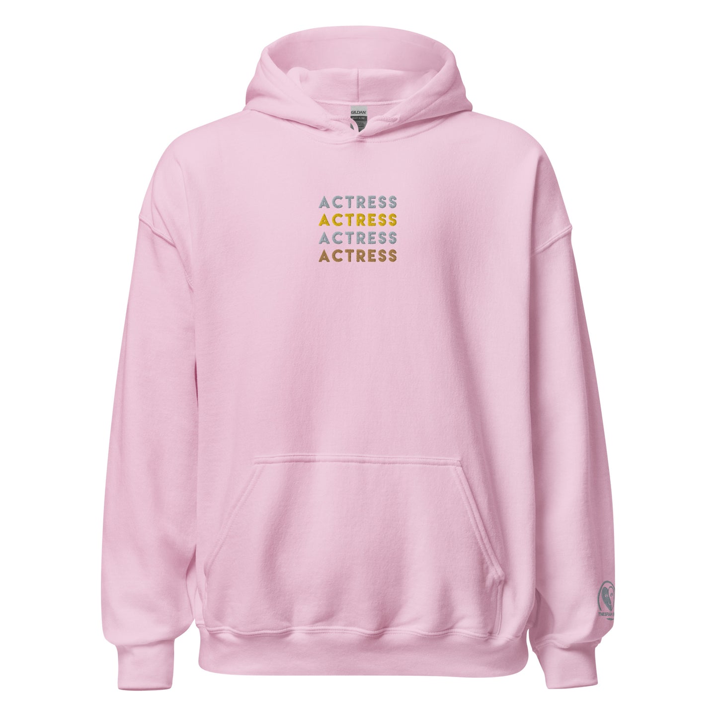 Actress x 4-  Embroidered Staple Unisex Hoodie