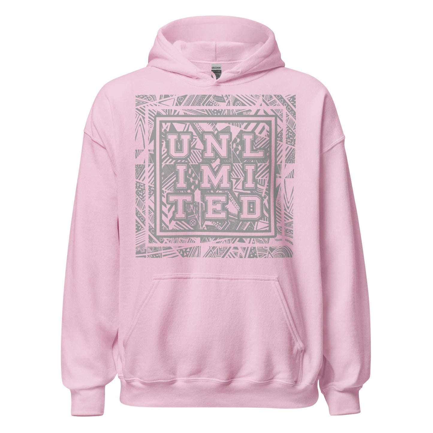 Unlimited - Printed Staple Unisex Hoodie