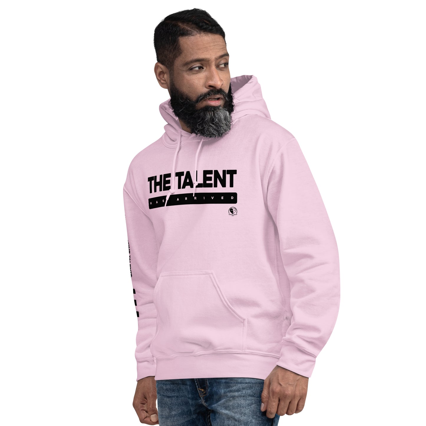 The Talent Has Arrived - Printed Sleeves Staple Unisex Hoodie