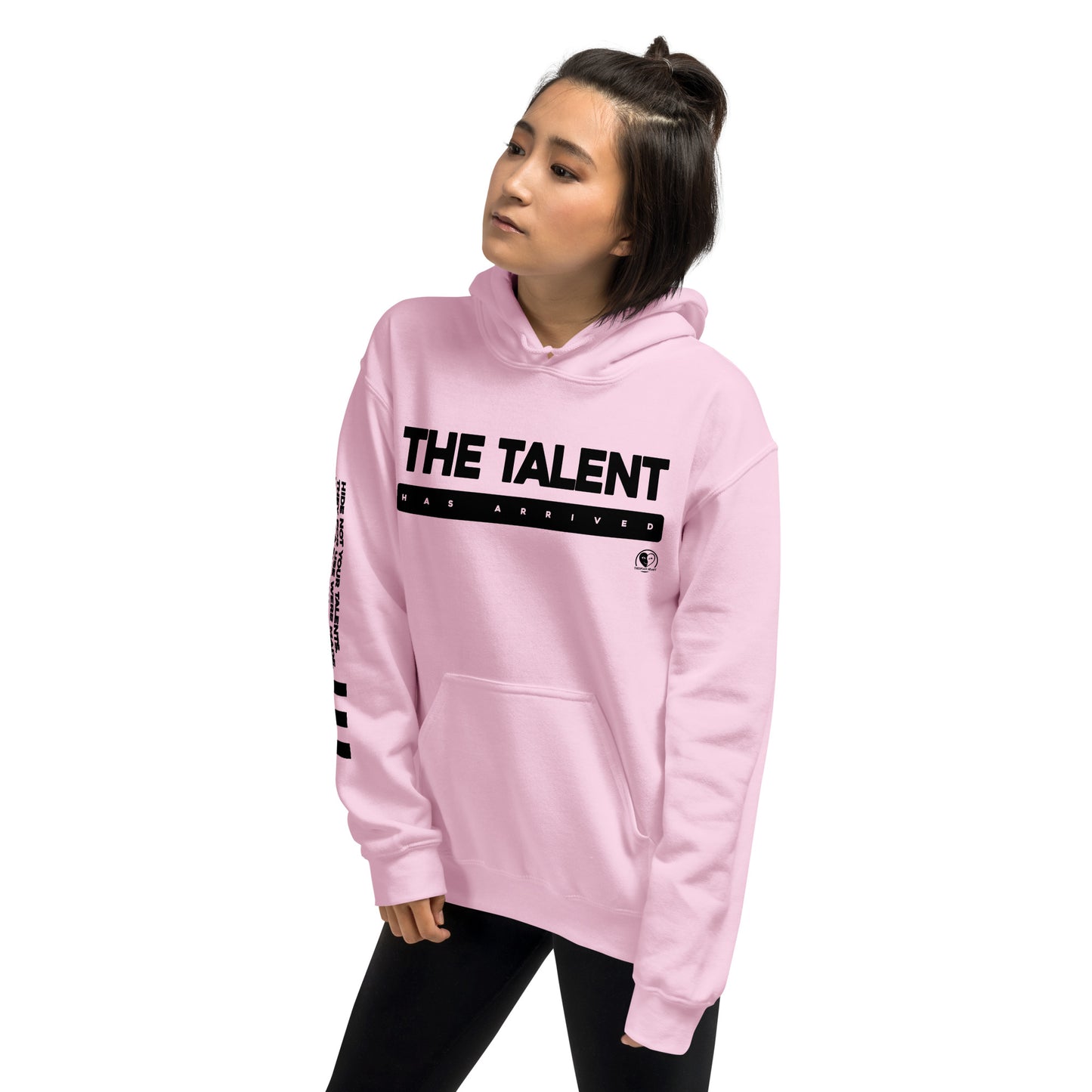 The Talent Has Arrived - Printed Sleeves Staple Unisex Hoodie