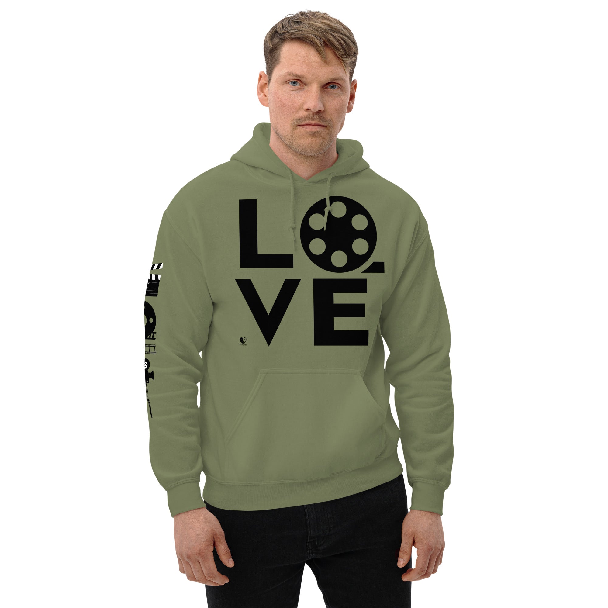 Love Filmmaking - Printed Staple Unisex Hoodie