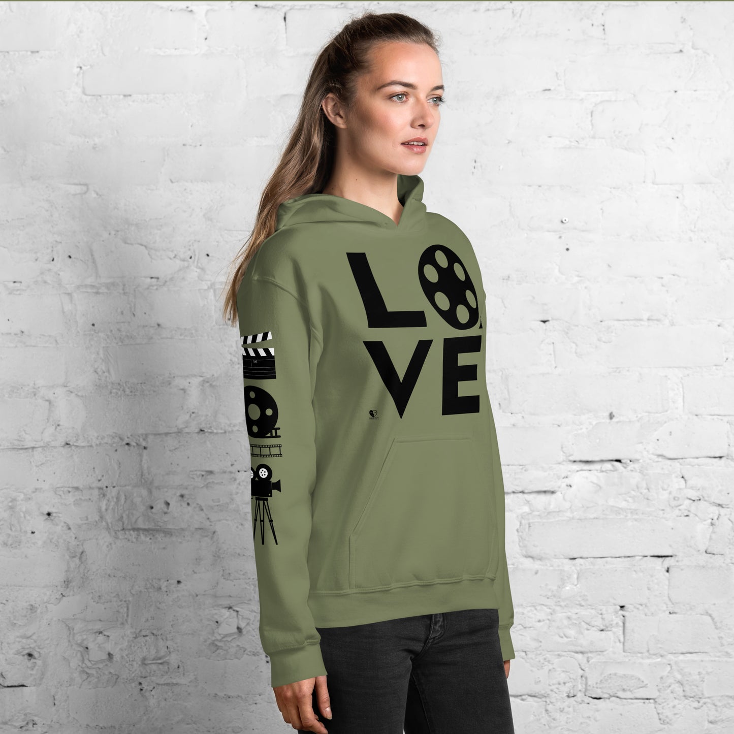 Love Filmmaking - Printed Staple Unisex Hoodie