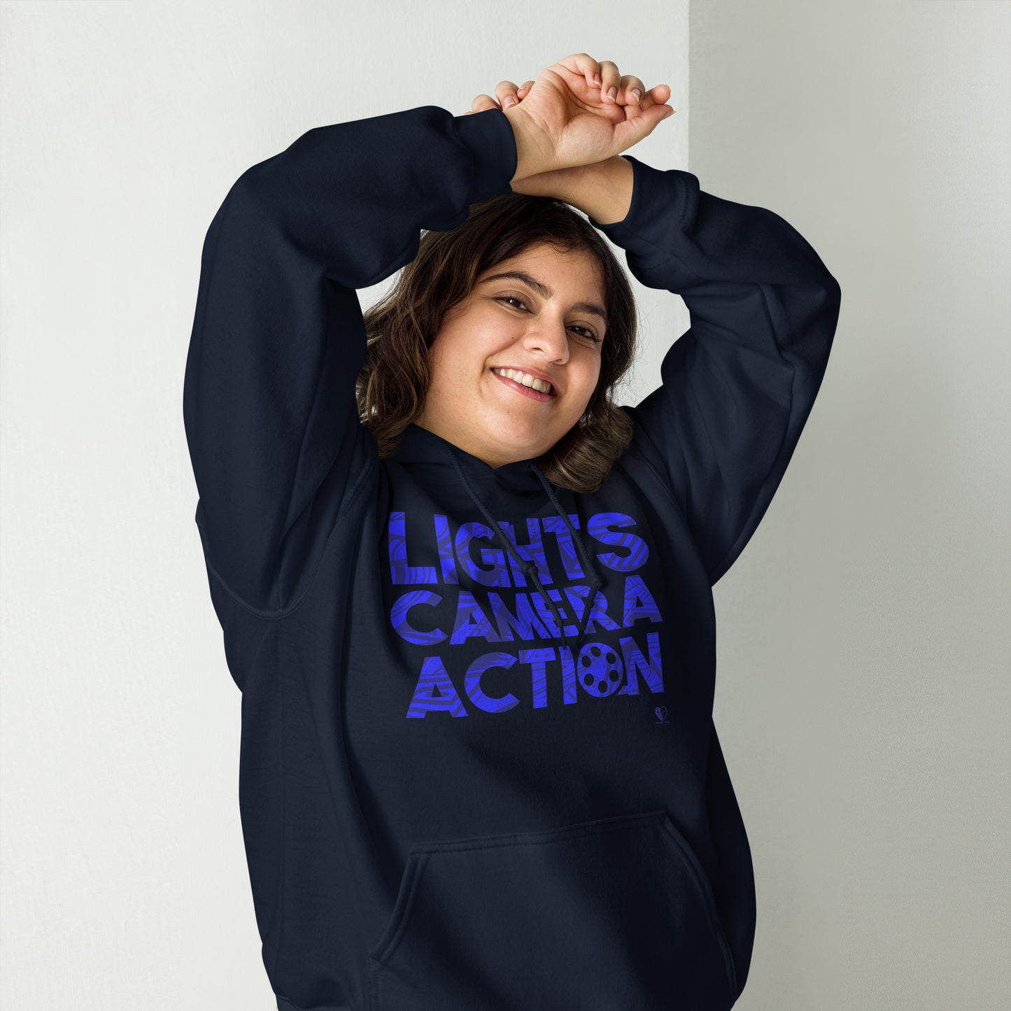 Lights Camera Action - Printed Staple Unisex Hoodie