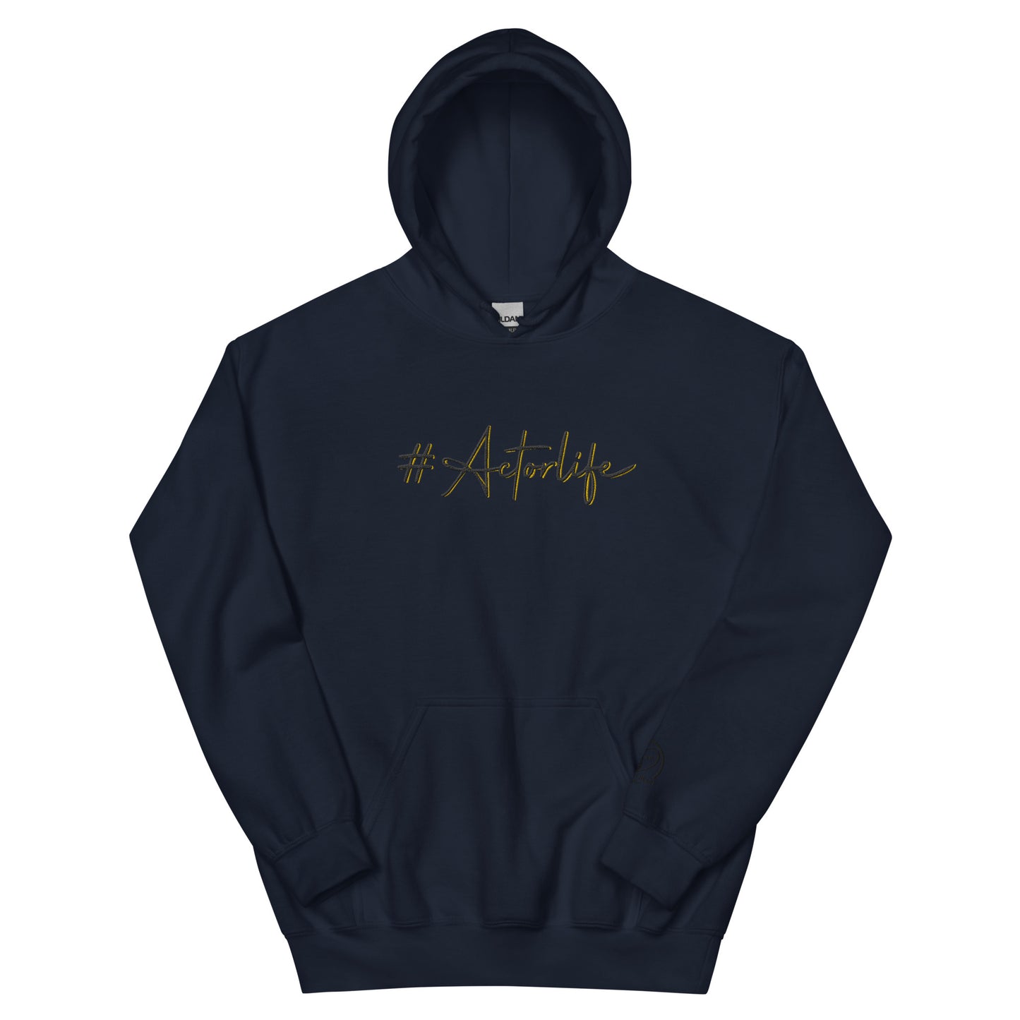 #Actorlife Cursive - Embroidered Staple Unisex Hoodie