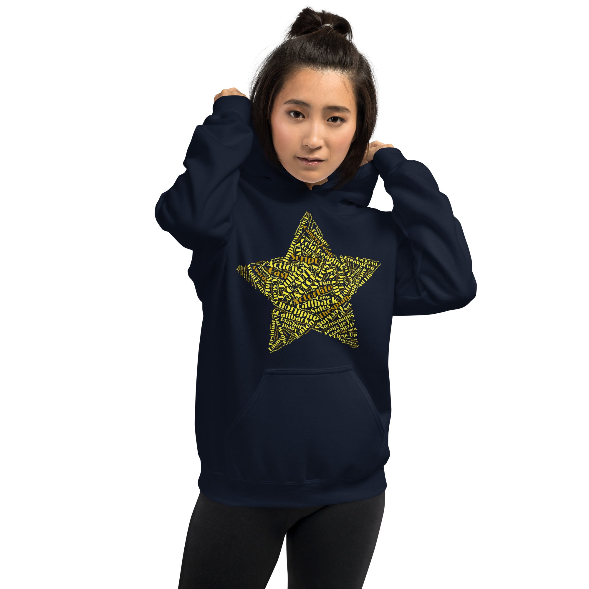 Hollywood Star- Printed Staple Unisex Hoodie