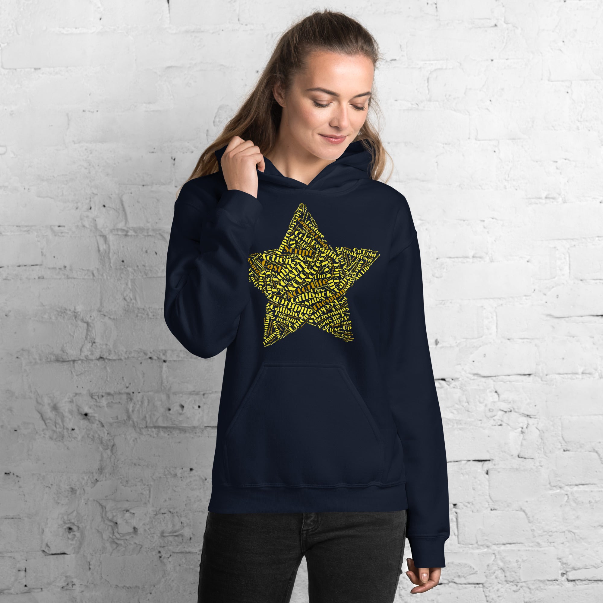 Hollywood Star- Printed Staple Unisex Hoodie