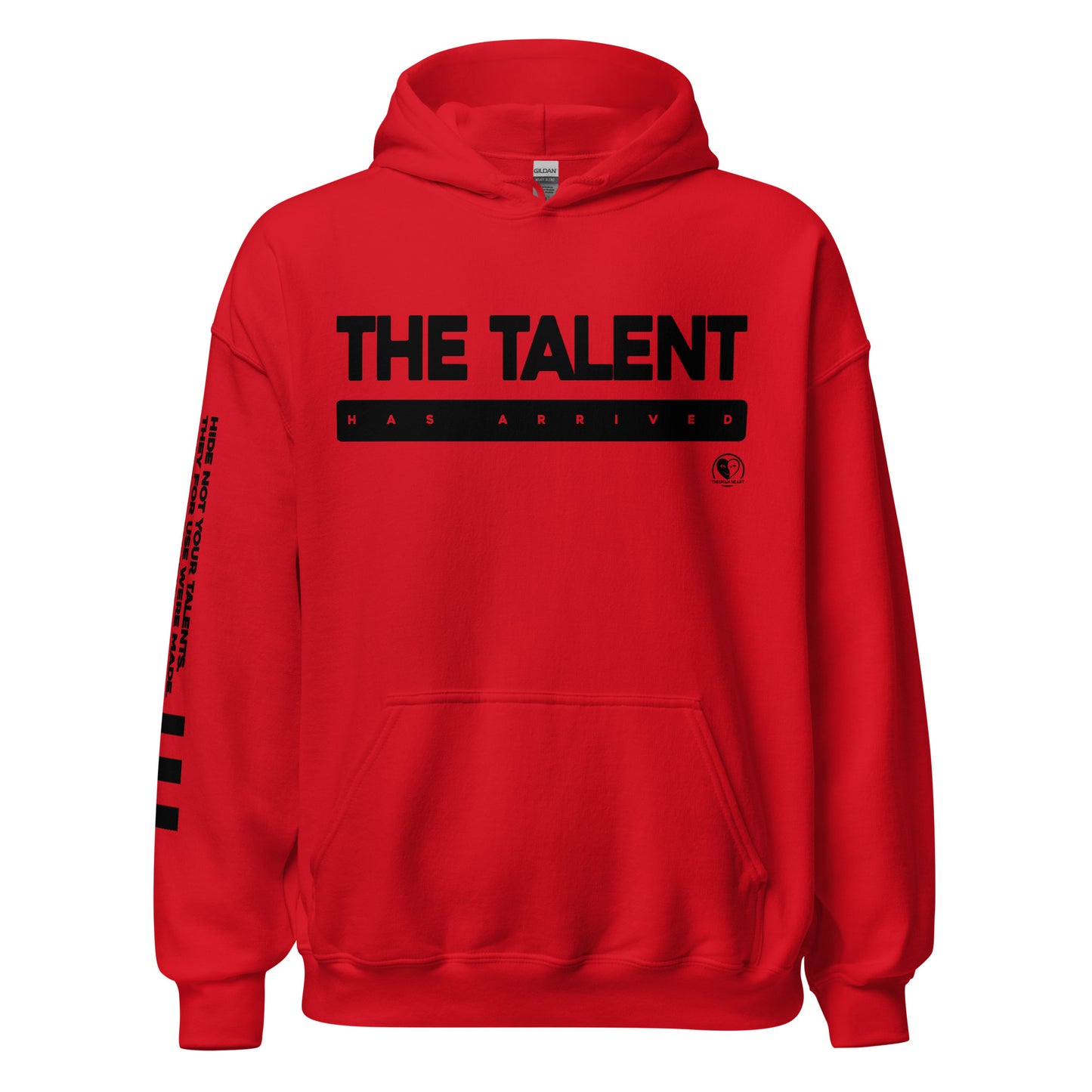 The Talent Has Arrived - Printed Sleeves Staple Unisex Hoodie