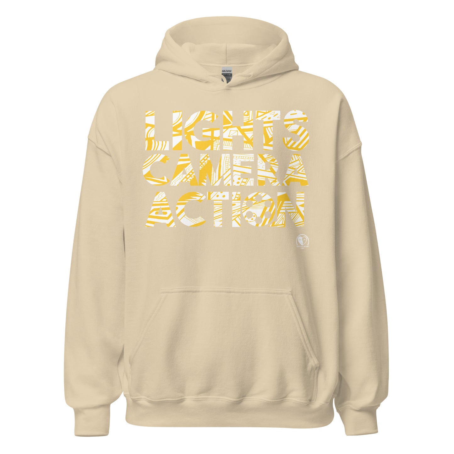 Lights Camera Action - Printed Staple Unisex Hoodie