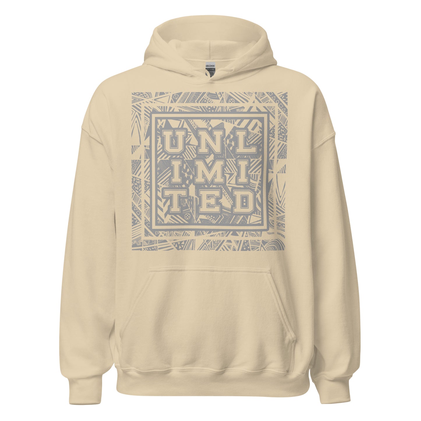 Unlimited - Printed Staple Unisex Hoodie