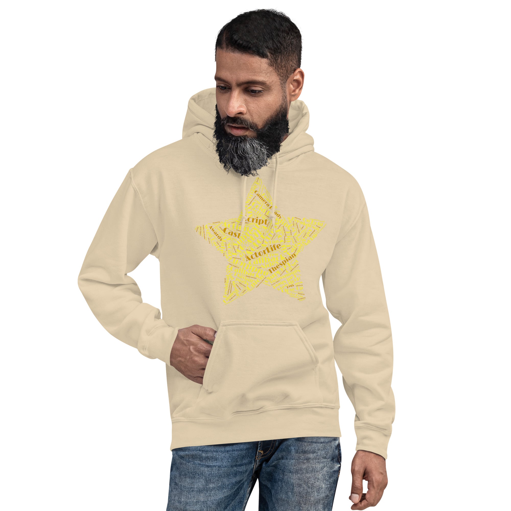 Hollywood Star- Printed Staple Unisex Hoodie