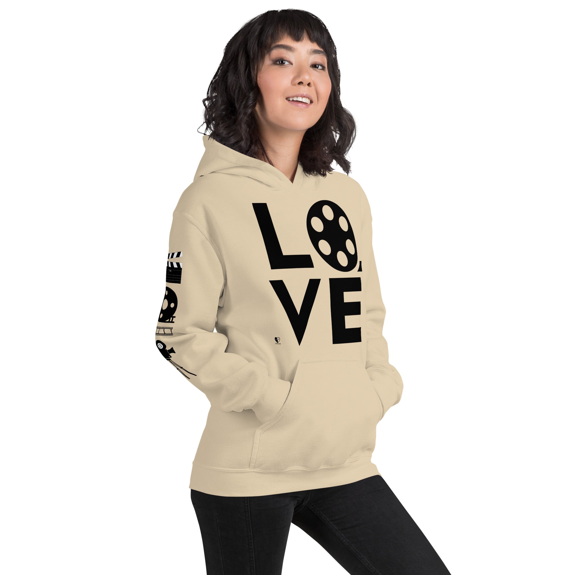 Love Filmmaking - Printed Staple Unisex Hoodie