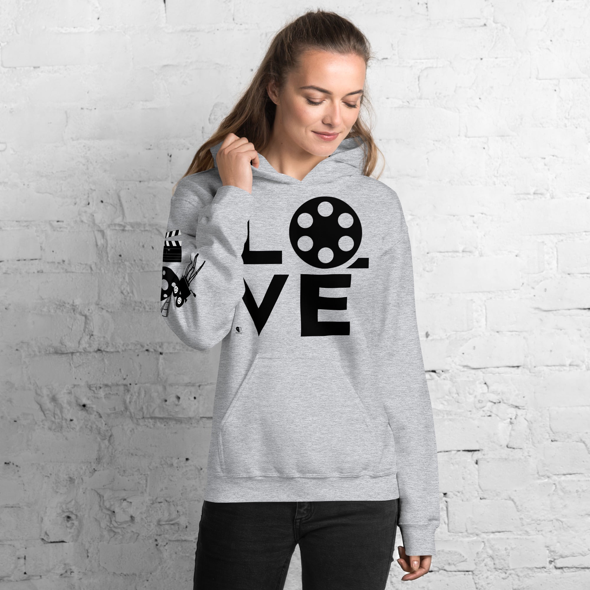 Love Filmmaking - Printed Staple Unisex Hoodie