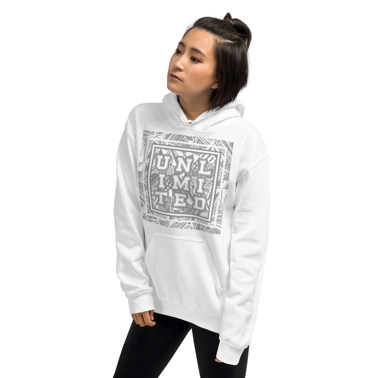 Unlimited - Printed Staple Unisex Hoodie