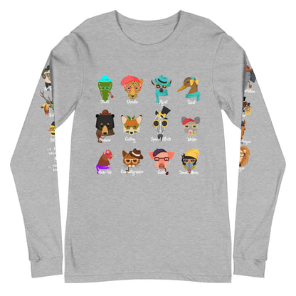 It Takes A Village - Animals - Unisex Long Sleeve Tee