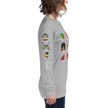 It Takes A Village - Animals - Unisex Long Sleeve Tee