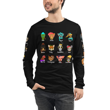 It Takes A Village - Animals - Unisex Long Sleeve Tee