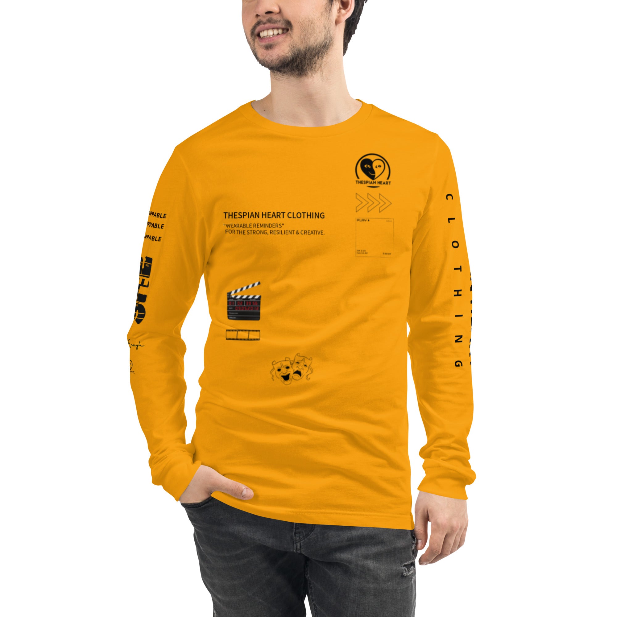 Thespian Heart Definition Ideas Unisex Long Sleeve Tee