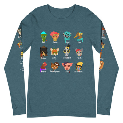 It Takes A Village - Animals - Unisex Long Sleeve Tee