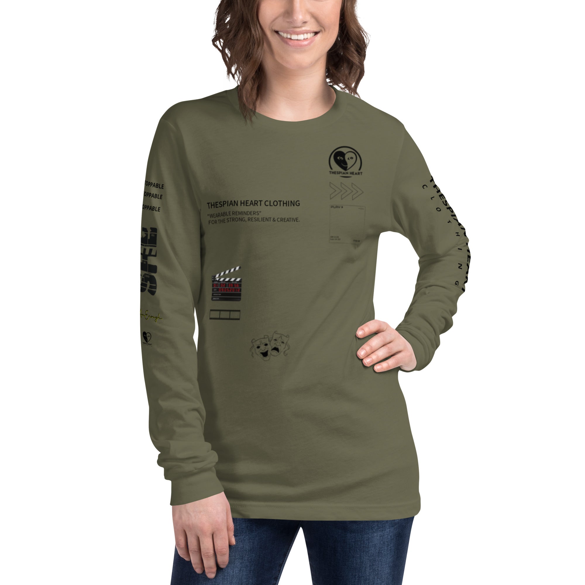 Thespian Heart Definition Ideas Unisex Long Sleeve Tee