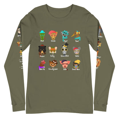 It Takes A Village - Animals - Unisex Long Sleeve Tee