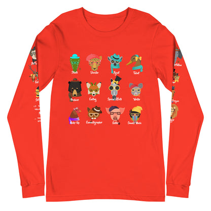 It Takes A Village - Animals - Unisex Long Sleeve Tee