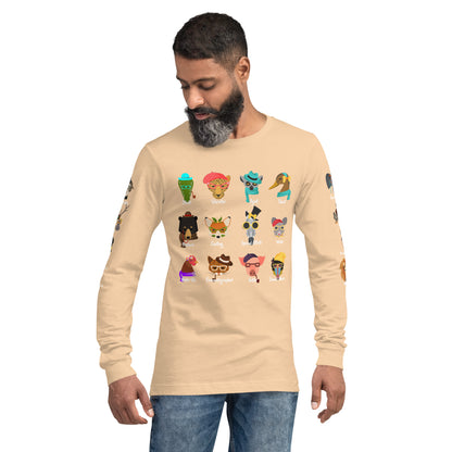 It Takes A Village - Animals - Unisex Long Sleeve Tee