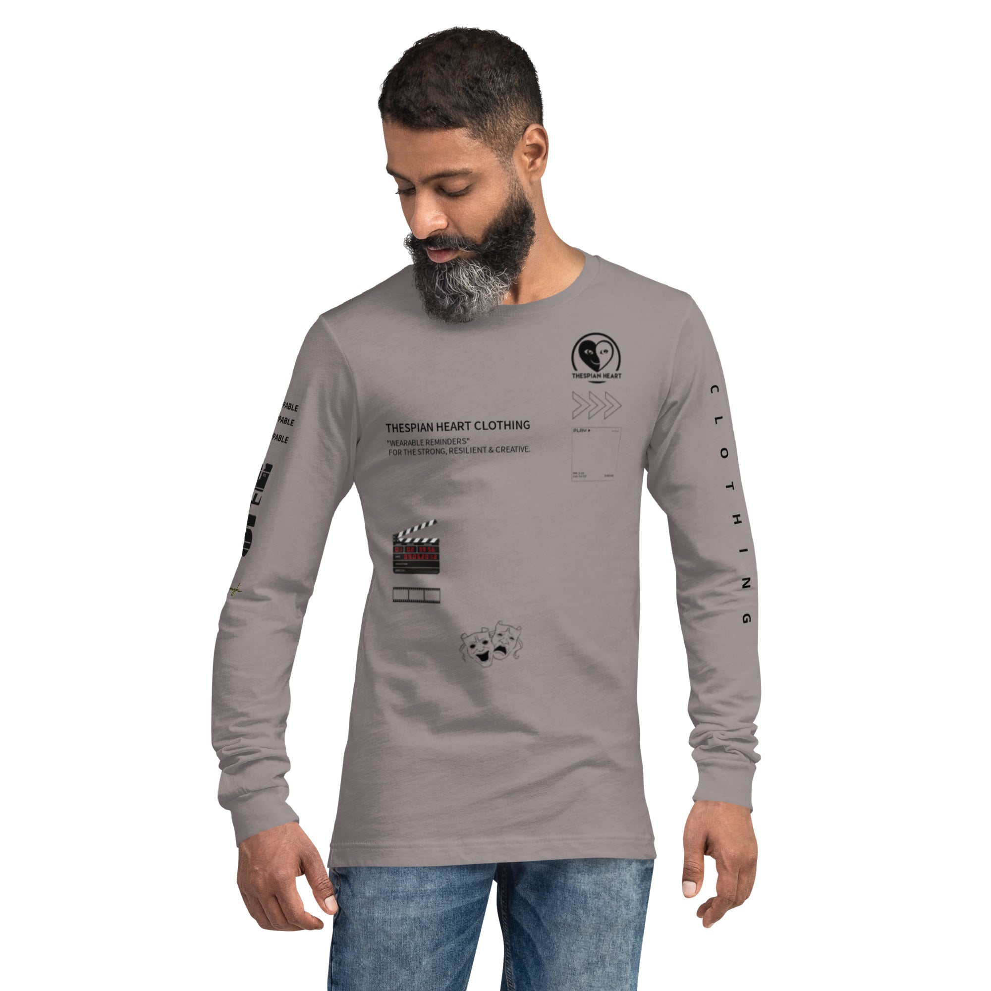 Thespian Heart Definition Ideas Unisex Long Sleeve Tee