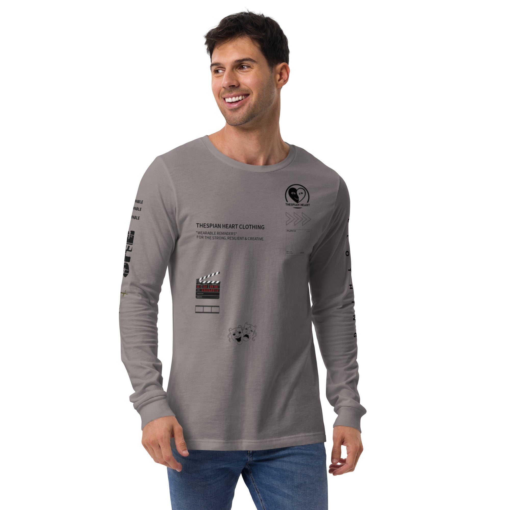 Thespian Heart Definition Ideas Unisex Long Sleeve Tee