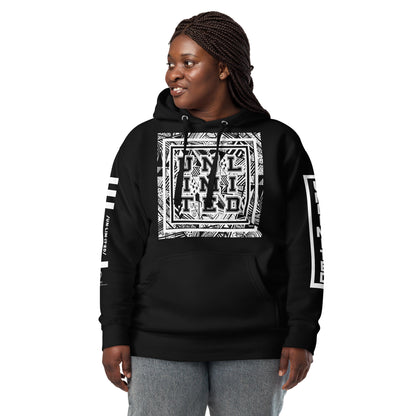 Unlimited - Sleeves Printed Premium Unisex Hoodie