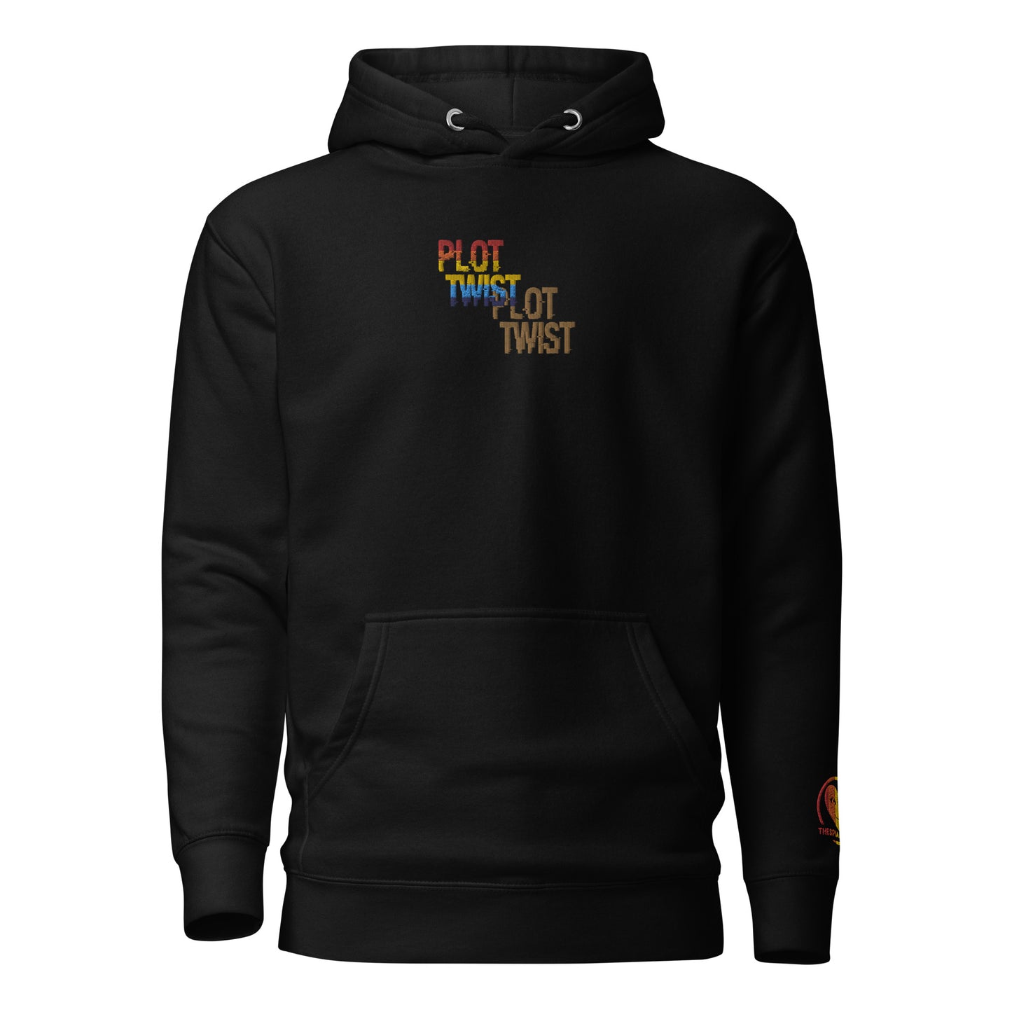 Plot Twist - Premium Embroidered Unisex Hoodie