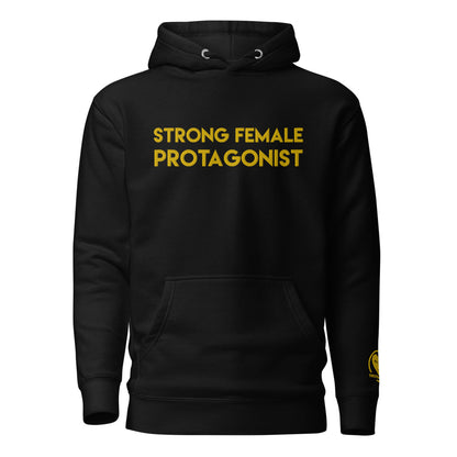 Strong Female Protagonist - Yellow Embroidered Premium Unisex Hoodie