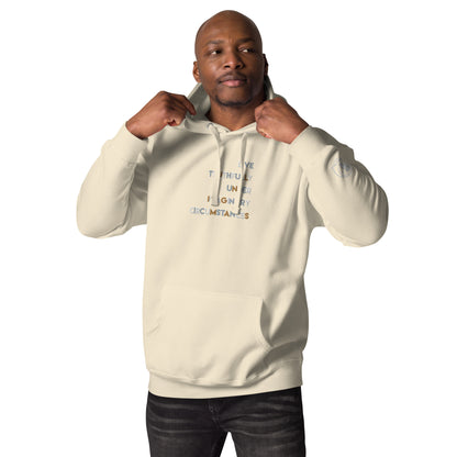 Live Truthfully Colorful - Embroidered Premium Unisex Hoodie