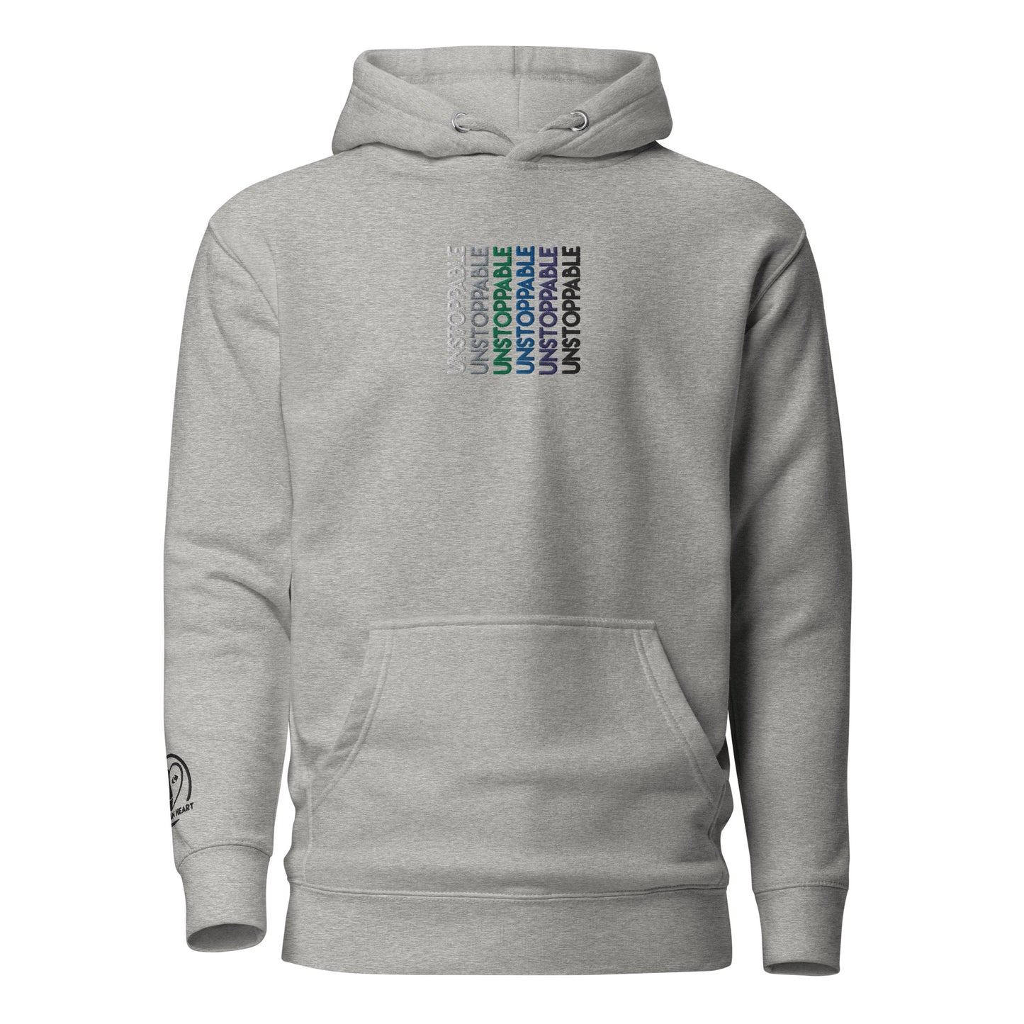 Unstoppable - Colorful Embroidered Premium Unisex Hoodie