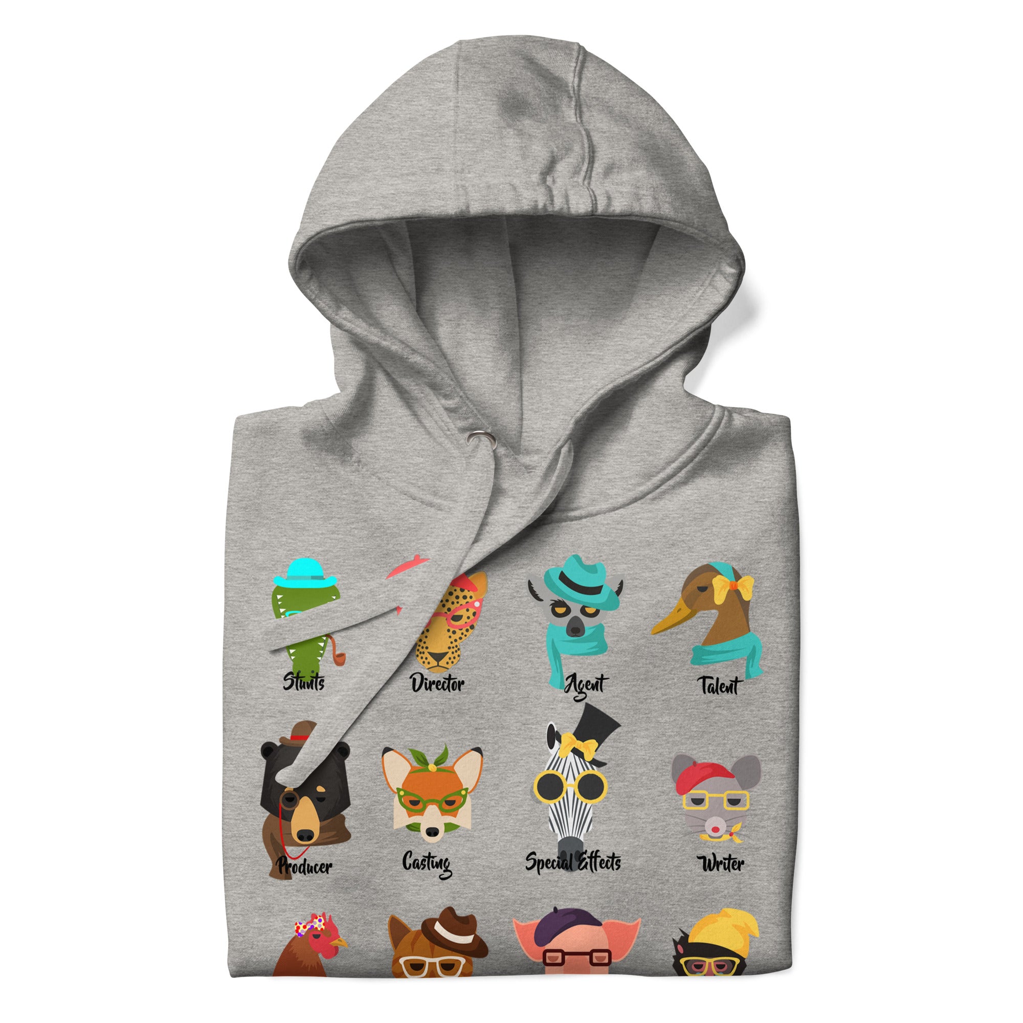 It Takes A Village -  Animals - Printed Premium Unisex Hoodie