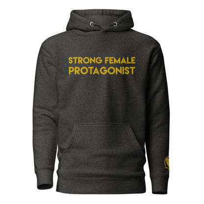 Strong Female Protagonist - Yellow Embroidered Premium Unisex Hoodie