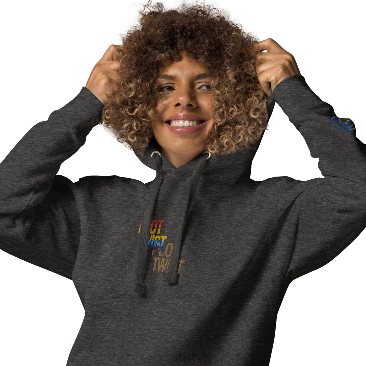 Plot Twist - Premium Embroidered Unisex Hoodie