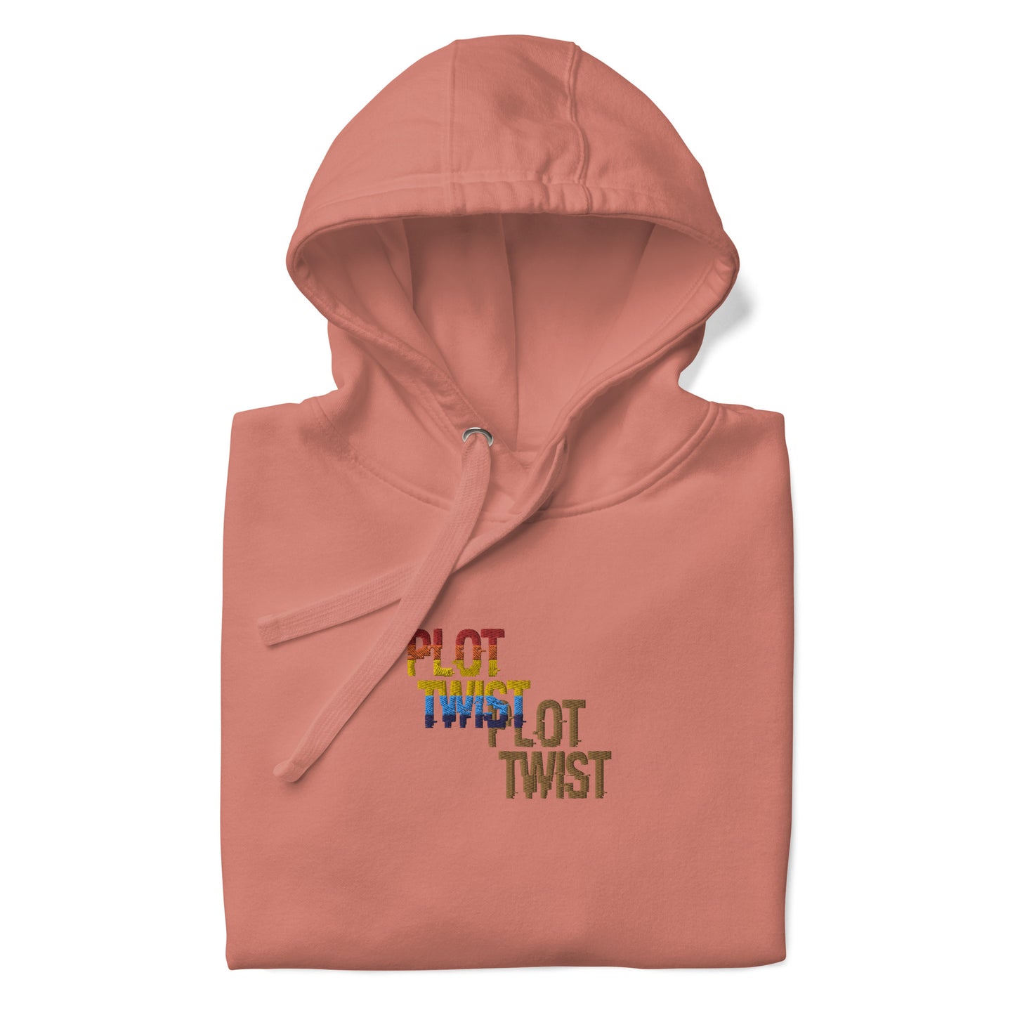 Plot Twist - Premium Embroidered Unisex Hoodie