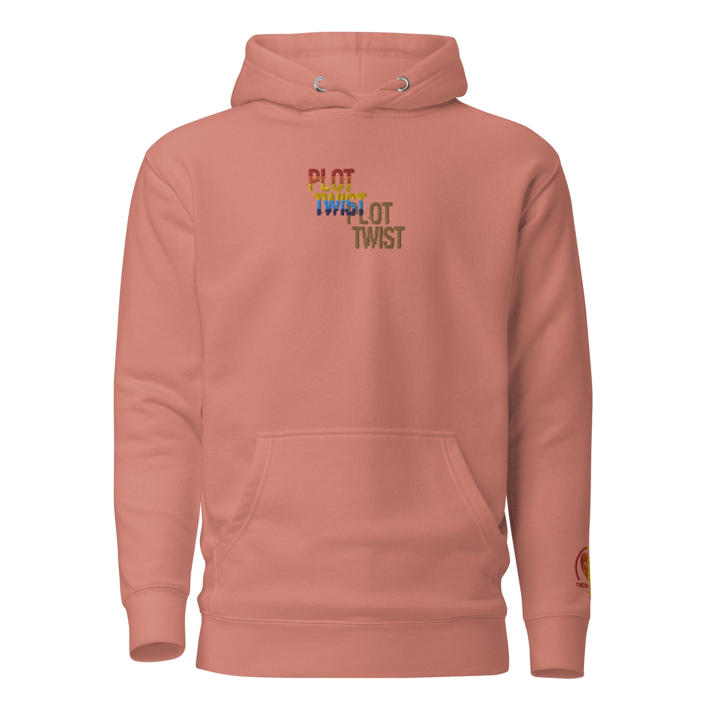 Plot Twist - Premium Embroidered Unisex Hoodie