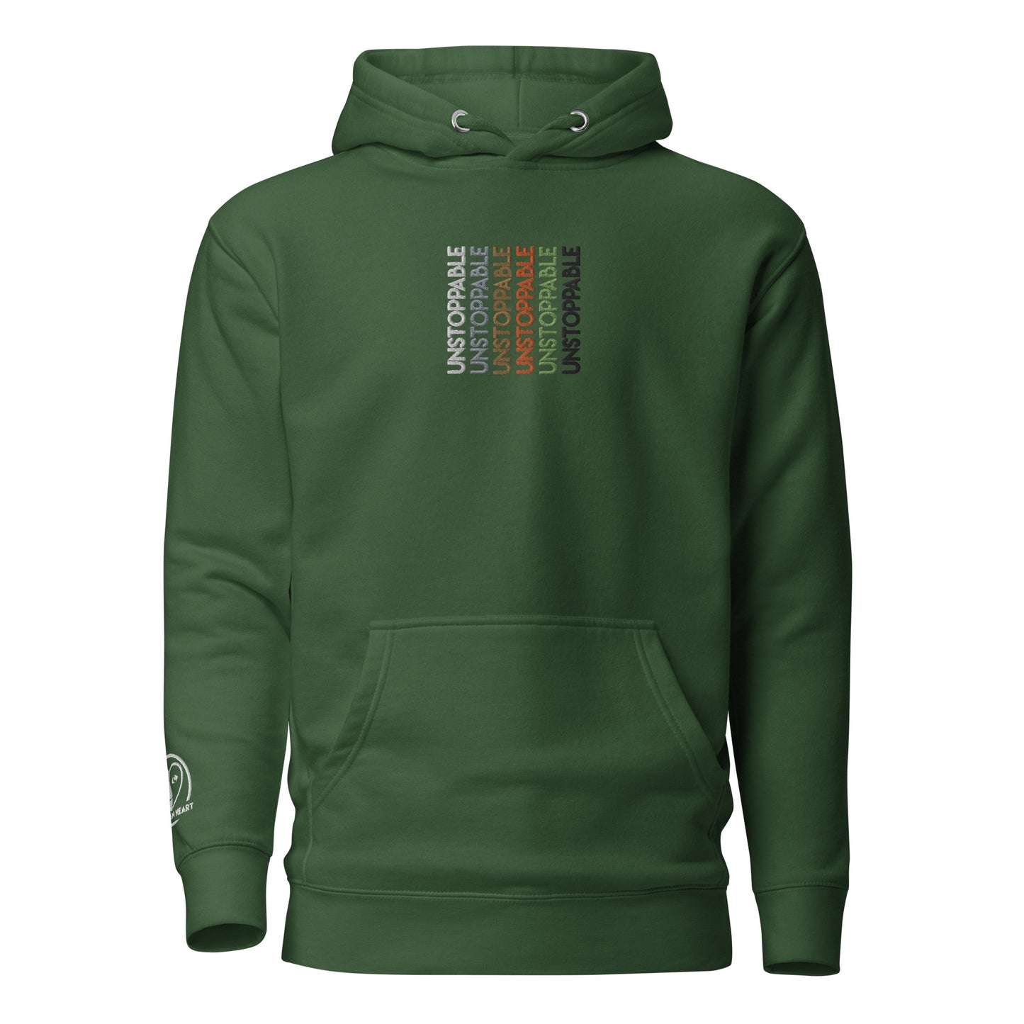 Unstoppable - Colorful Embroidered Premium Unisex Hoodie