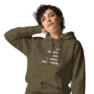 Live Truthfully - Embroidered Premium Unisex Hoodie