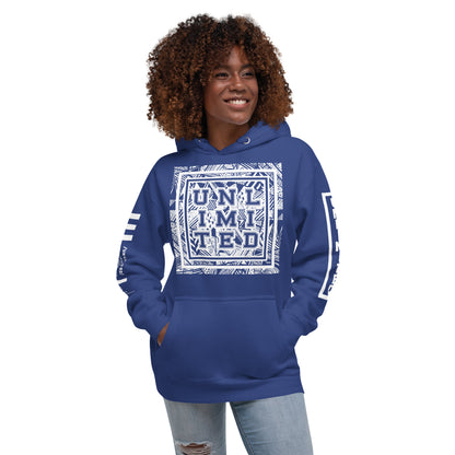 Unlimited - Sleeves Printed Premium Unisex Hoodie