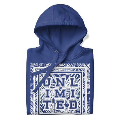 Unlimited - Sleeves Printed Premium Unisex Hoodie