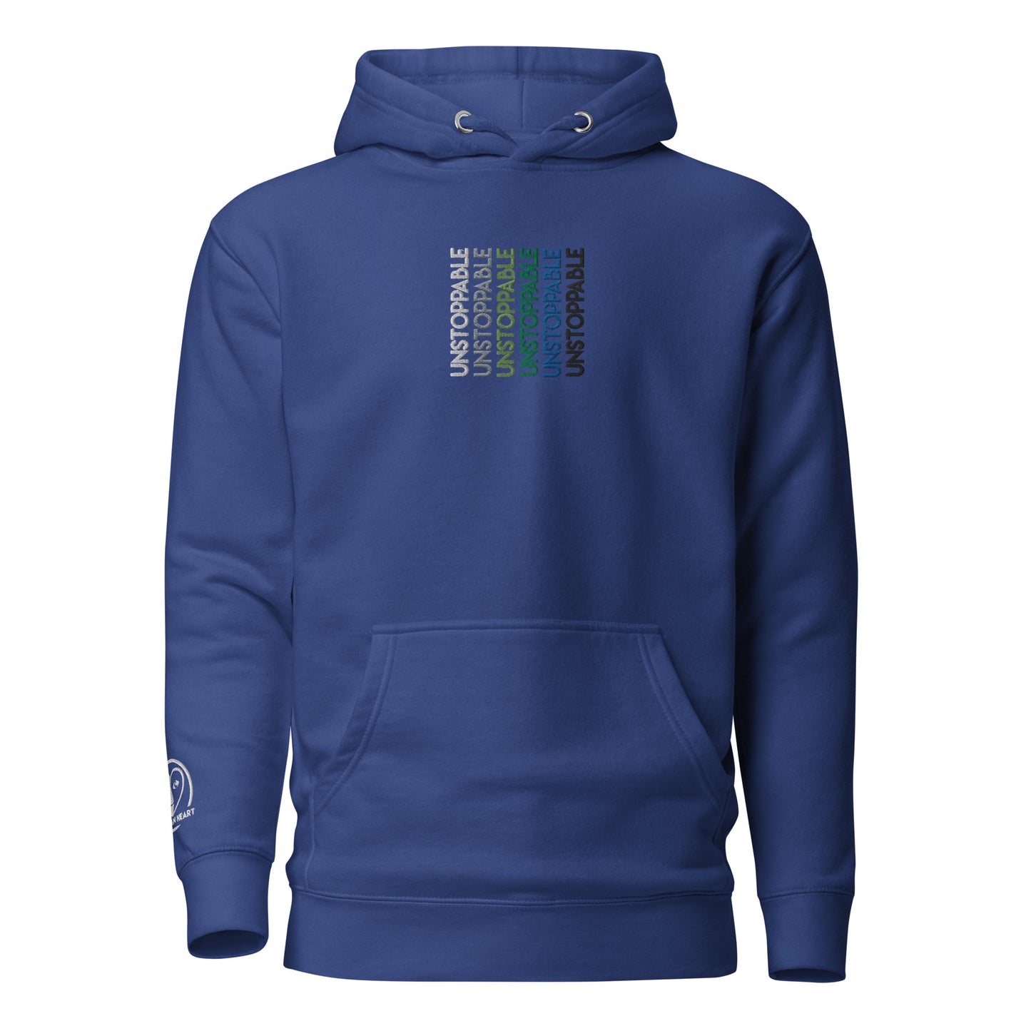 Unstoppable - Colorful Embroidered Premium Unisex Hoodie