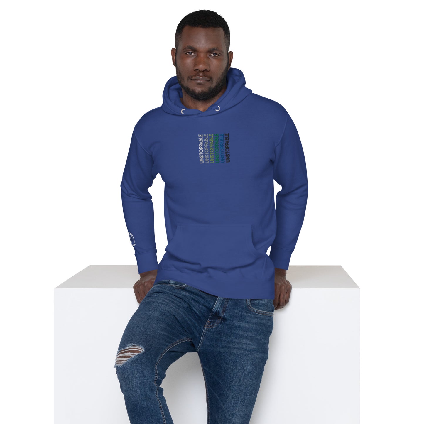 Unstoppable - Colorful Embroidered Premium Unisex Hoodie