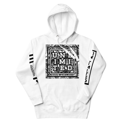 Unlimited - Sleeves Printed Premium Unisex Hoodie