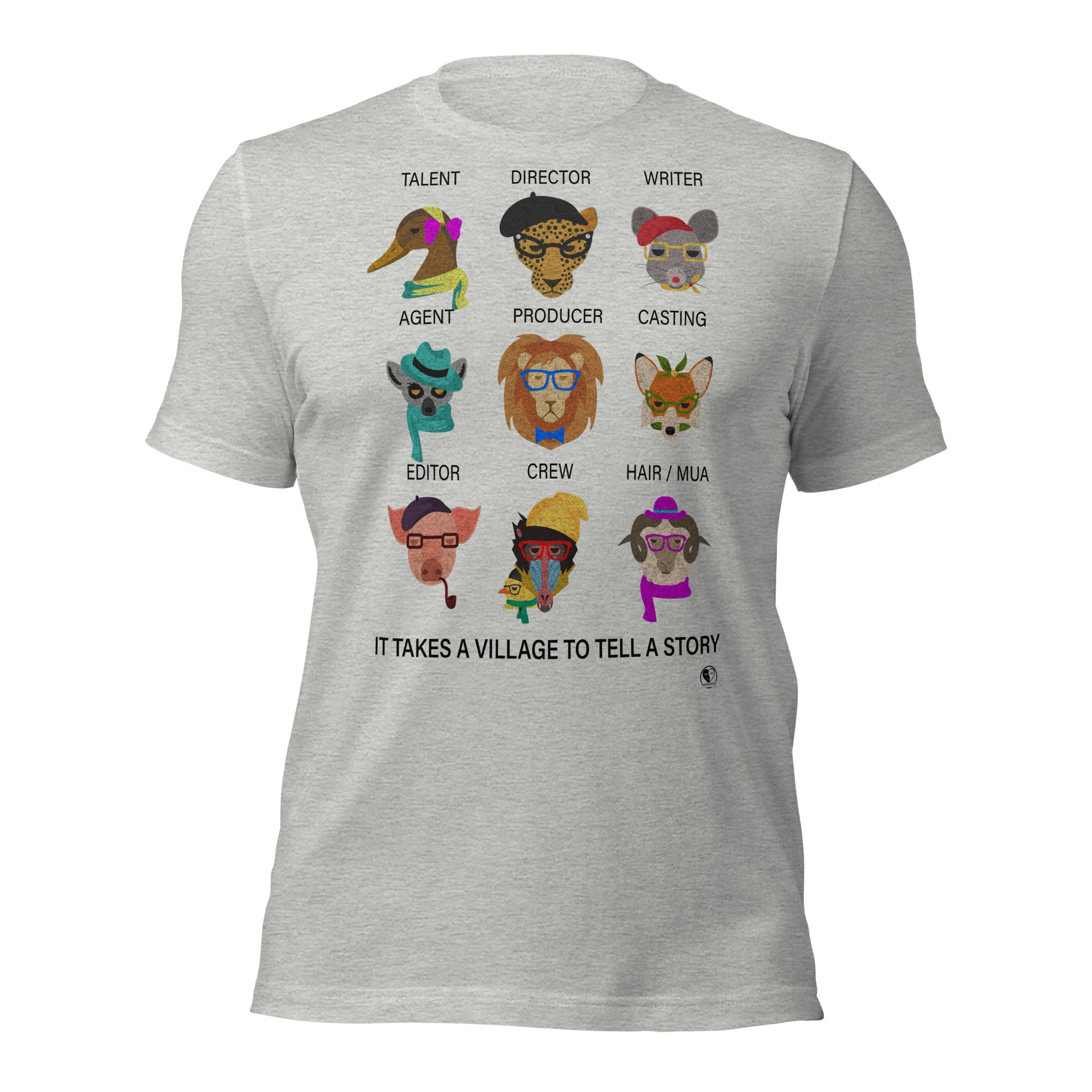 It Takes A Village Animals - Short-Sleeve Staple Unisex T-Shirt